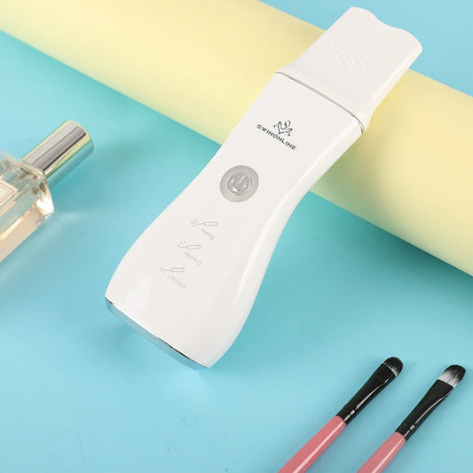 30% Off Microcurrent Ultrasonic Skin Scrubber for Face Care