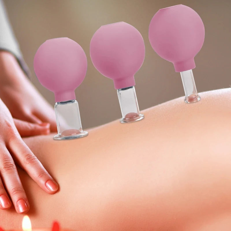 2Pcs Vacuum Cupping Set for Anti-Cellulite & Facial Rejuvenation