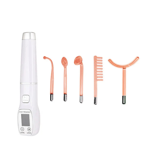 High Frequency Facial Massager for Anti Aging and Acne Therapy