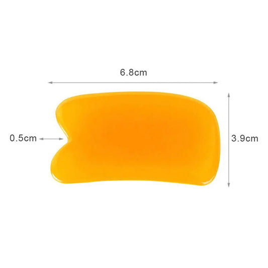 Natural Jade Gua Sha Scraper for Face, Neck & Skin Lifting